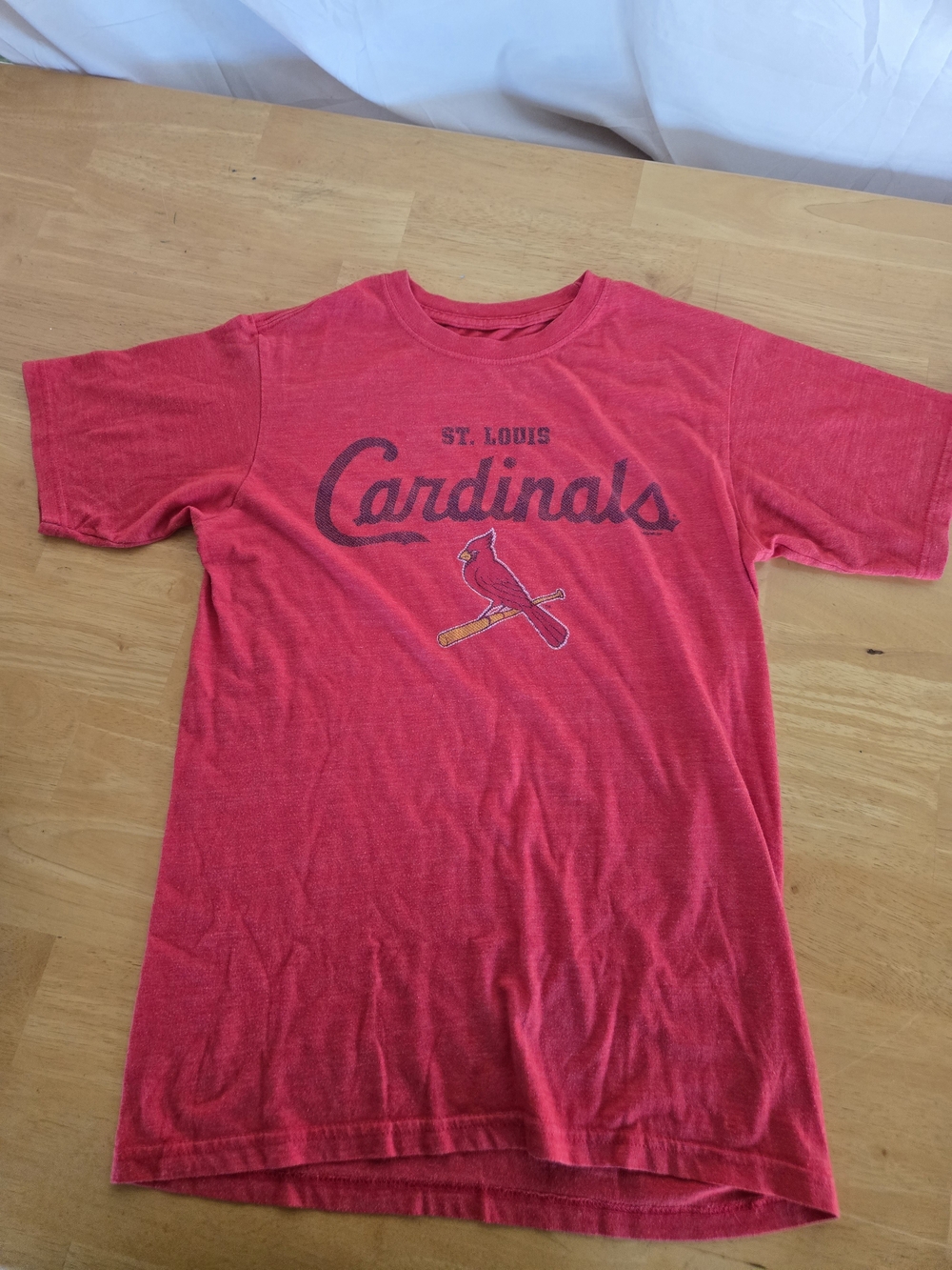 Mens Cardinals Red Short-Sleeve Tee